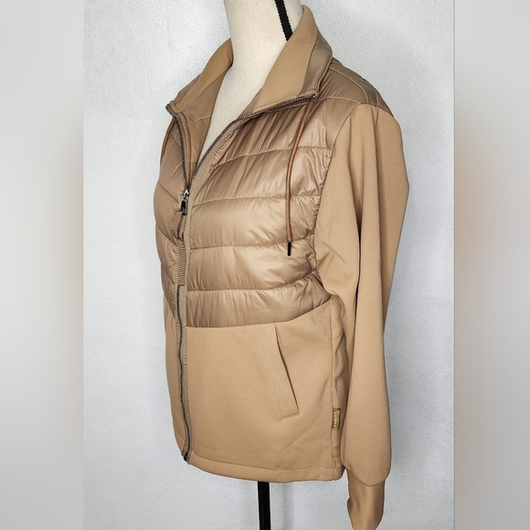 VARLEY Balfern Quilted Lightweight Insulated Jacket Women's Size XS Desert Sand - Picture 2 of 10